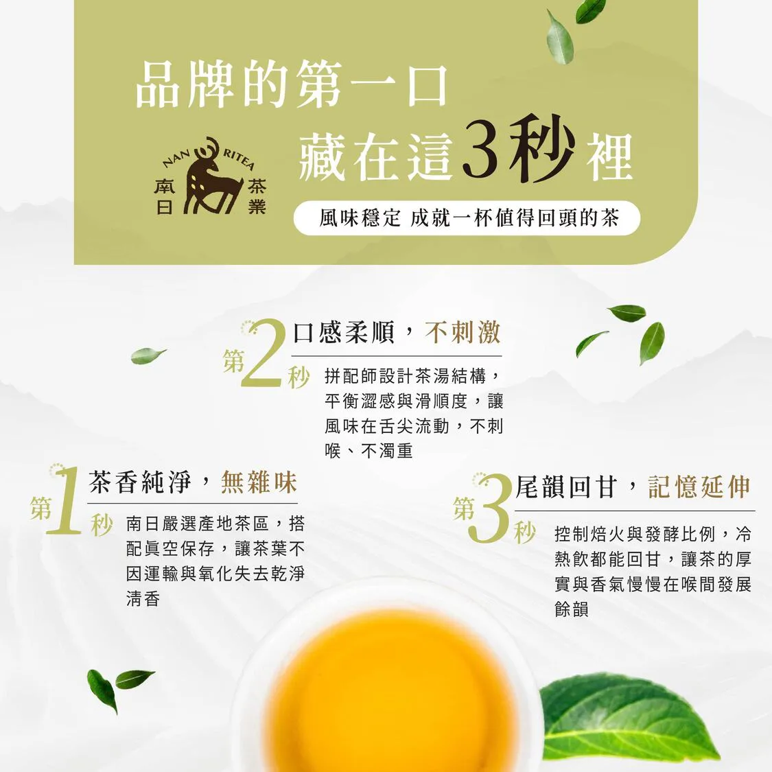 客製茶底風味，打造一杯值得回頭的茶